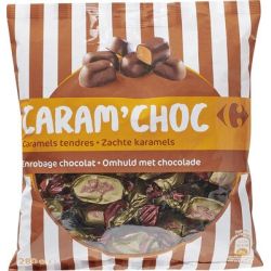 Crf Cdm 280G Sachet Bonbons Caramels Enrobes Chocolat