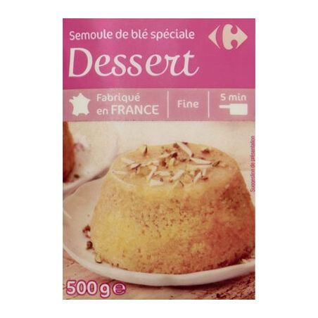 Carrefour 500G Semoule Fine Crf
