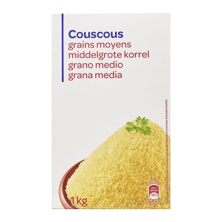Pp No Name 1Kg Couscous Moyen Blanc