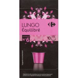 Carrefour 10X Caps Lungo Equilibre Crf