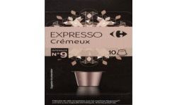Carrefour 10X Capsules Expresso Crem.Crf