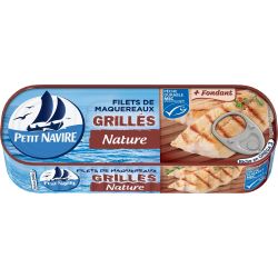 Petit Navire Filets De Maquereaux Le Grillé 1/4 : La Boite 110 G