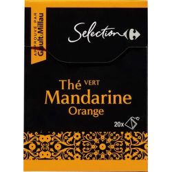 Carrefour Selection 20 Saint Pyr The Vert Orange Mand