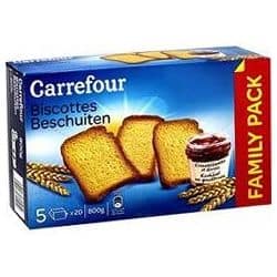 Carrefour 800G Biscottes Crf