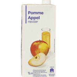 Simpl 1L Brique De Nectar Pomme Pp Blanc