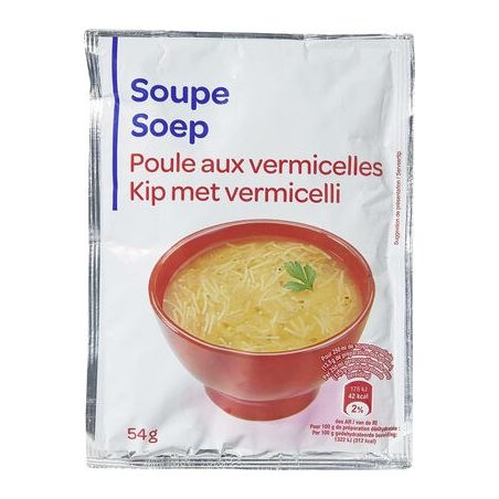 Pp Blanc 54G Soupe Deshydratee Poule Vermicelle