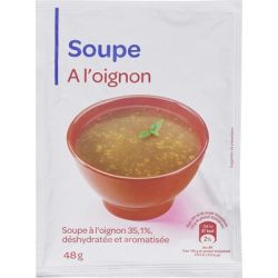 Pp Blanc 48G Soupe Deshydratee A L'Oignon