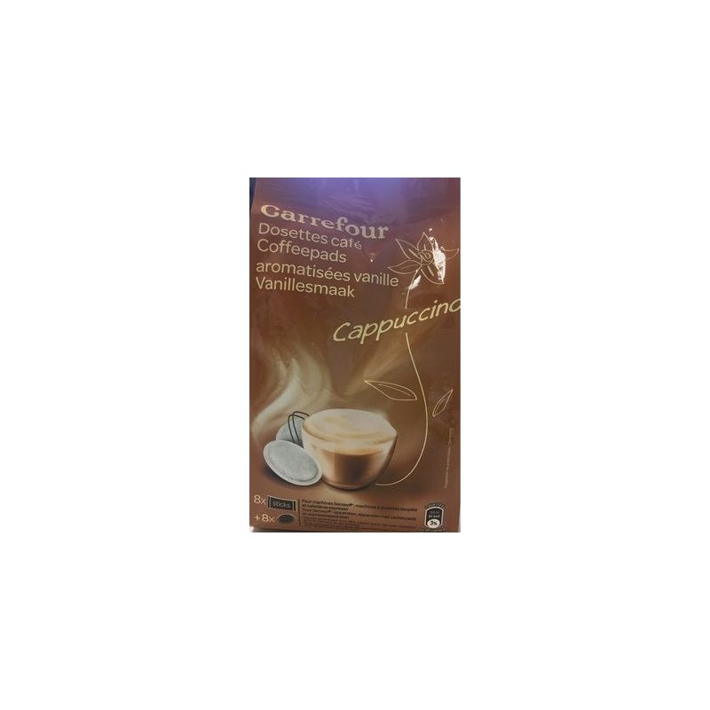 Carrefour 8X Dos.Cappuccino Vanill+Stickg