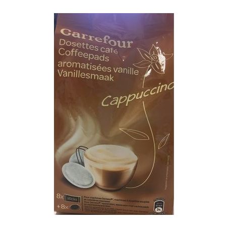 Carrefour 8X Dos.Cappuccino Vanill+Stickg