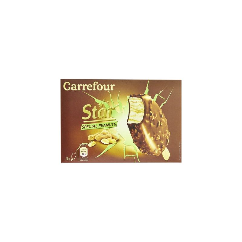 Carrefour 288G 4Xbatgeant Cacahuete Crf