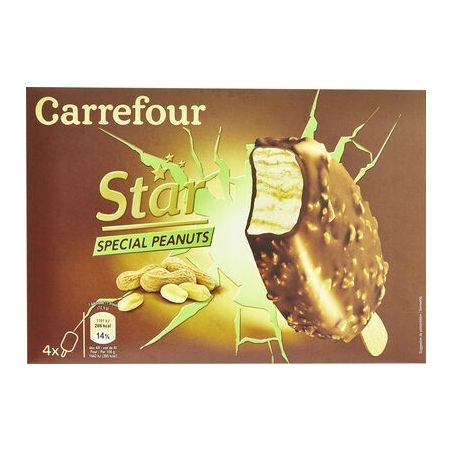 Carrefour 288G 4Xbatgeant Cacahuete Crf