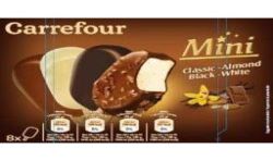 Carrefour 256G Glace 4 Variétés X8 Minis Btonnets Crf