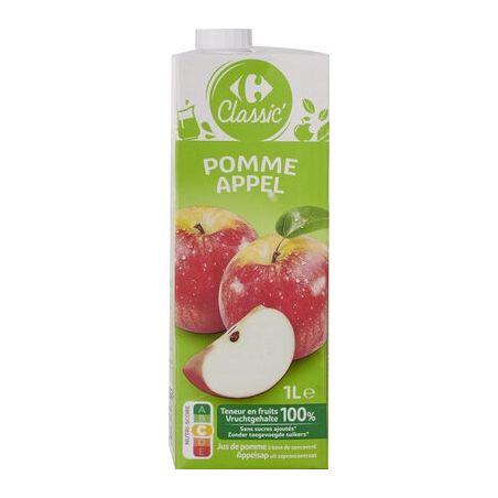 Crf Classic 1L Brique De Jus Pomme À Base Concentré