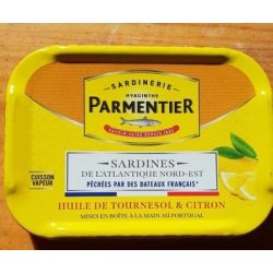 Parmentier Sardines À L'Huile D'Olive Tomates Citron Pech Fr 135G