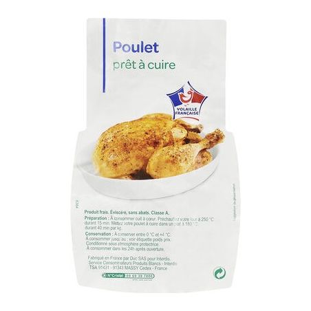 1Er Prix Kg Poulet Blc Pac S/F