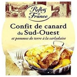 Reflets De France 300G Confit Canard Et Pommes Terre À La Sarladaise 2 Portions Rdf