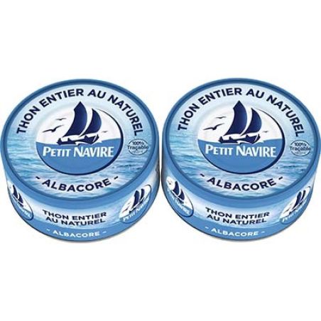 Petit Navire Pt Nav Thon Naturel 2X112Gr