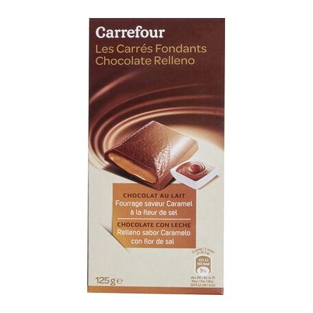 Crf Cdm 125G Tablette Chocolat Au Lait Fourre Caramel