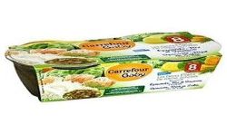 Carrefour Baby 2X200G Bol Epin Saum Riz 8Mcrf