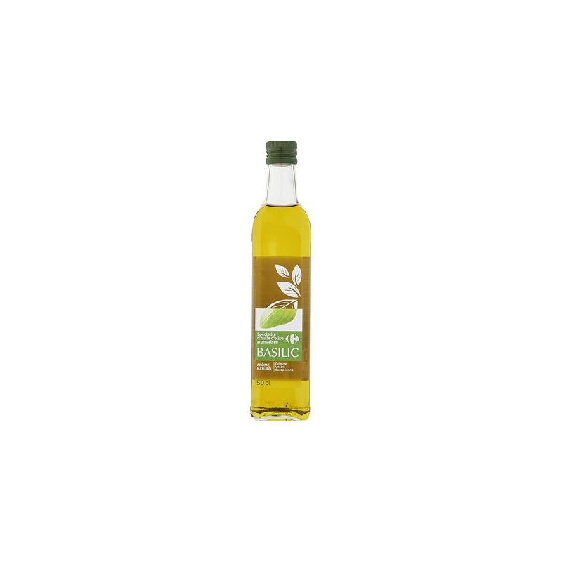 Carrefour 50Cl Hle Olive/Basilic Crf