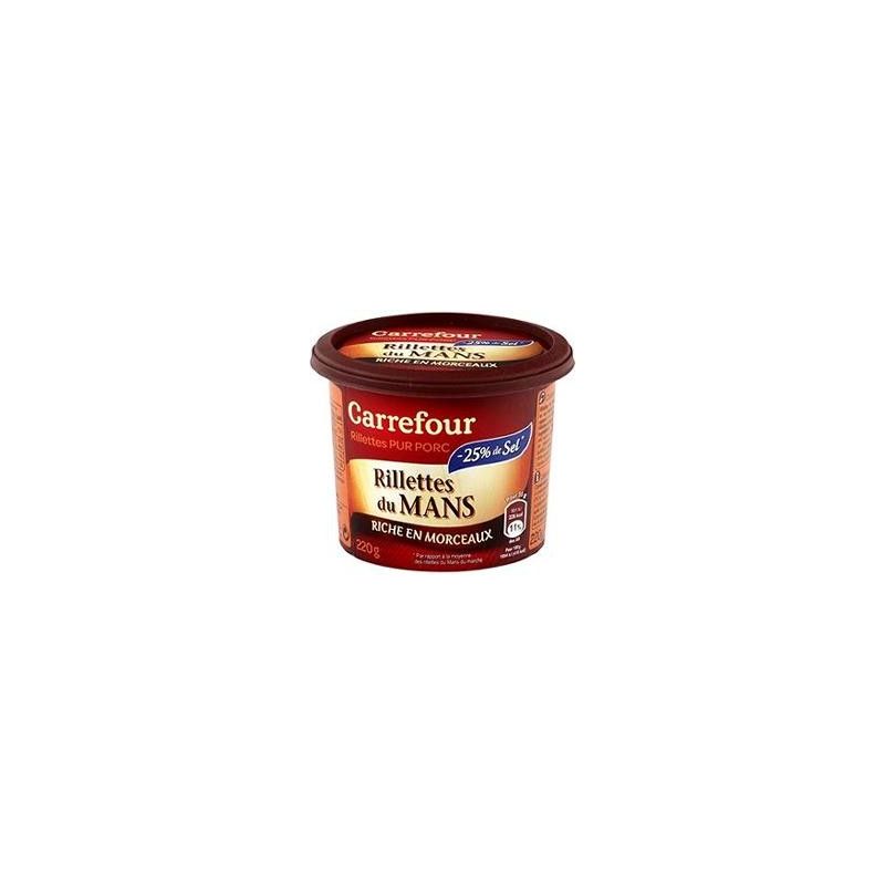 Carrefour 220G Rillettes Mans Tsr Crf