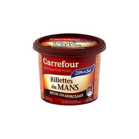 Carrefour 220G Rillettes Mans Tsr Crf