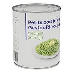 Pp Blanc 4/4 Petits Pois Très Fins