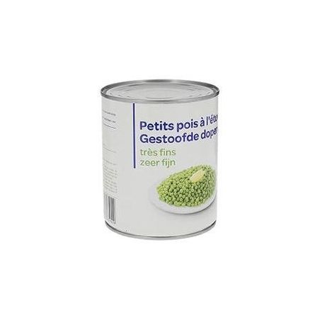 Pp Blanc 4/4 Petits Pois Très Fins