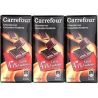 Carrefour 3X100G Chocolat Noir 47% Crf