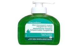 Carrefour 300Ml Pompe Gel Lavant Hydratant Main Crf