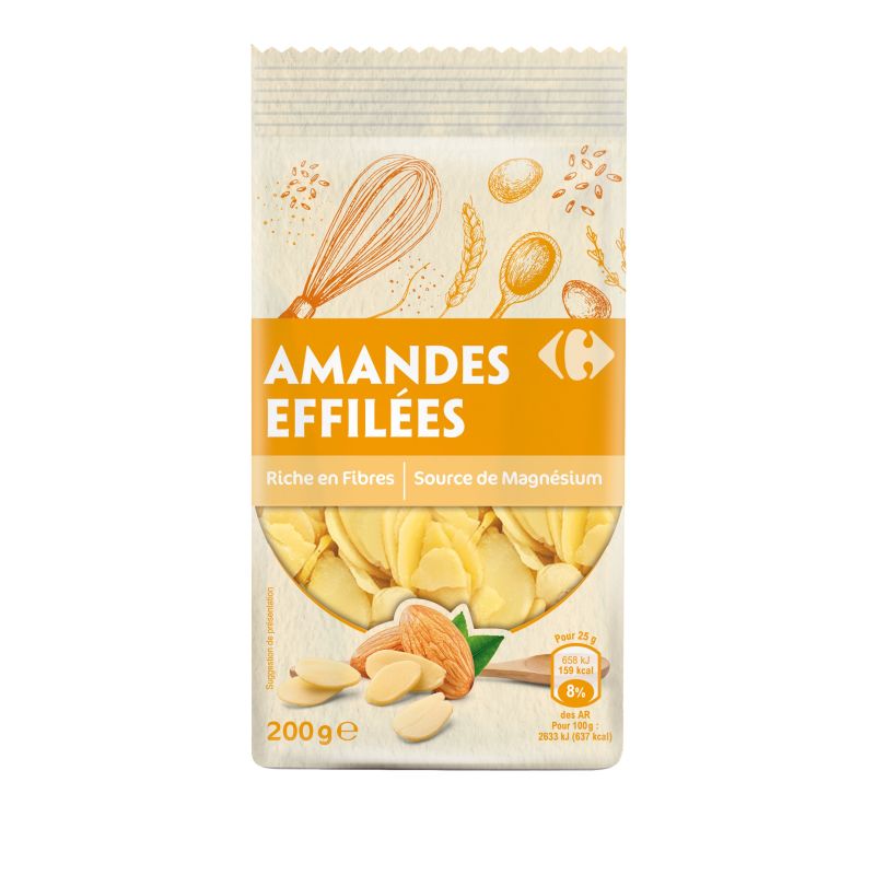 Carrefour 200G Amande Effilee Crf