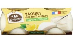 Crf Original 4X125G Yaourt Citron Pot Verre