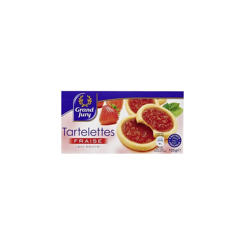 Grand Jury 125G Tartelette Fraise