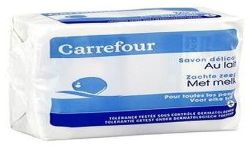 Carrefour 4X100G Savon Delicat Lait Crf.