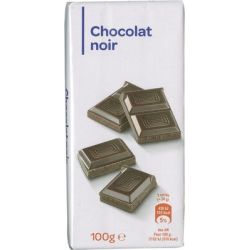 Pp Blanc 3X100G Lot Tablette Chocolat Noir 44% Cacao