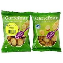 Carrefour 2X75G Croutons Ail Crf