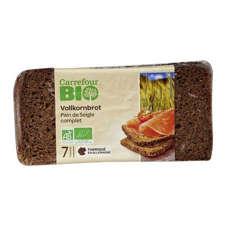 Carrefour 500G Pain Vollkornbrot Bio Crf