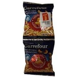 Carrefour 2X125G Noix De Cajou Grillées Salées Crf