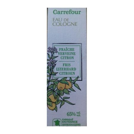 Carrefour 250Ml Eau De Cologne Fraîche Crf