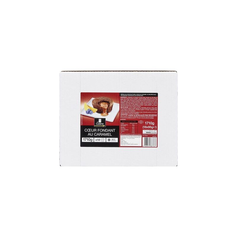 En Cuisine X18 Coeur Fond.Choc.Caram.E.C.
