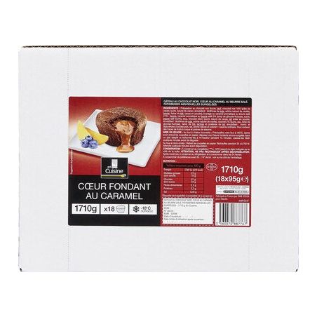 En Cuisine X18 Coeur Fond.Choc.Caram.E.C.