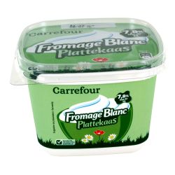 Carrefour 1Kg Fromage Frais 7,6% Mg Crf