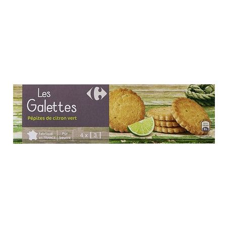 Carrefour 100G Galette Pepit.Cit.Vrt Crf
