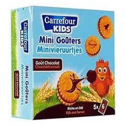 Carrefour Kids 210G Gouter Fourre Choco Crf