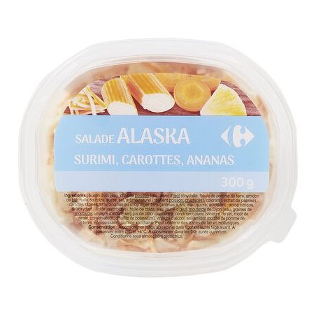 Crf Cdm 300G Salade Alaska Surimi Carottes Ananas