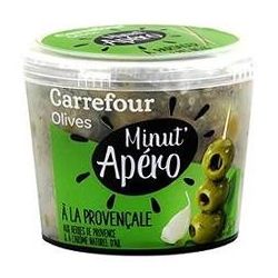 Carrefour 125G Coupelle D'Olives Provençales Crf