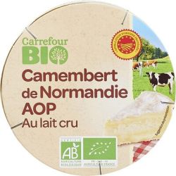 Carrefour Bio 250G Camembert Aop Crf