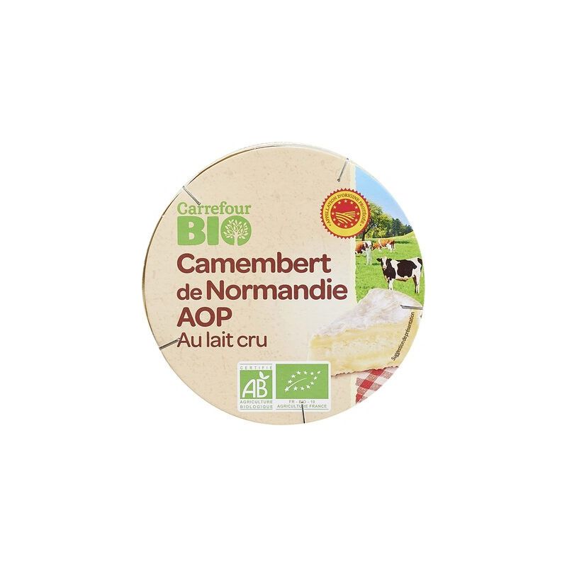 Carrefour Bio 250G Camembert Aop Crf