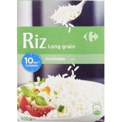 Carrefour 500G Riz Incollable 10Mn Crf