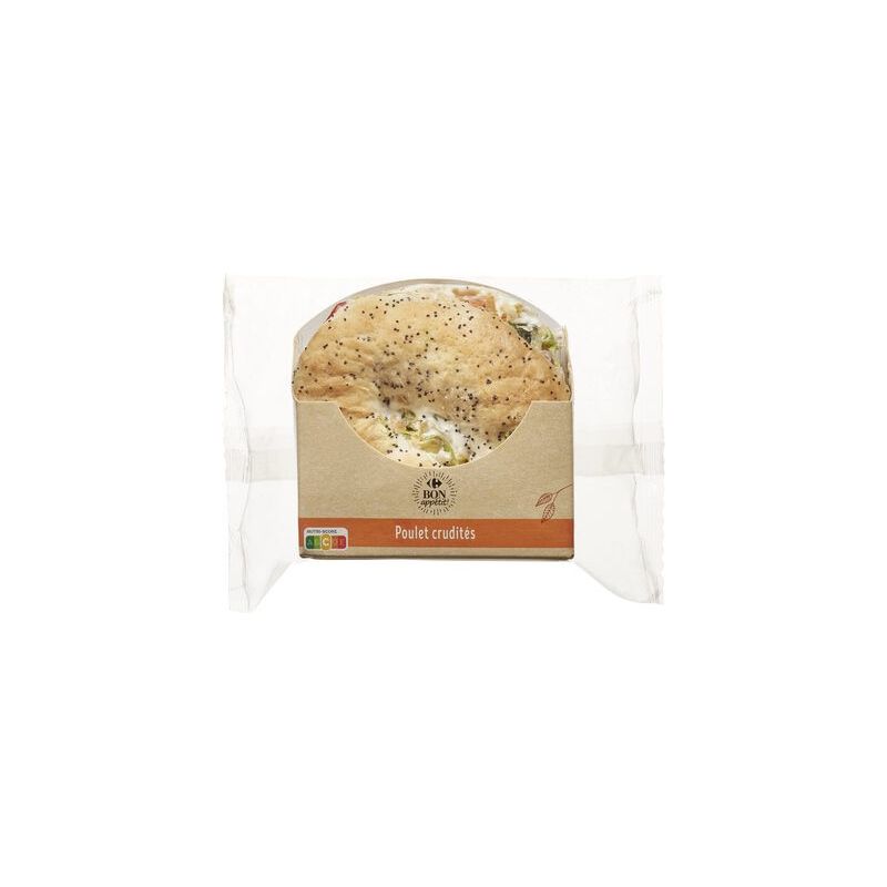 Carrefour 145 Bagel Poulet Fromage Crf